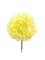 5" Yellow Silk Carnation Picks - 100-Pack, 4.25" Blooms, Event Decor - Ideal for Bouquets, Centerpieces - Bright Year-Round Appeal, Floral Home by Artificial Flowers